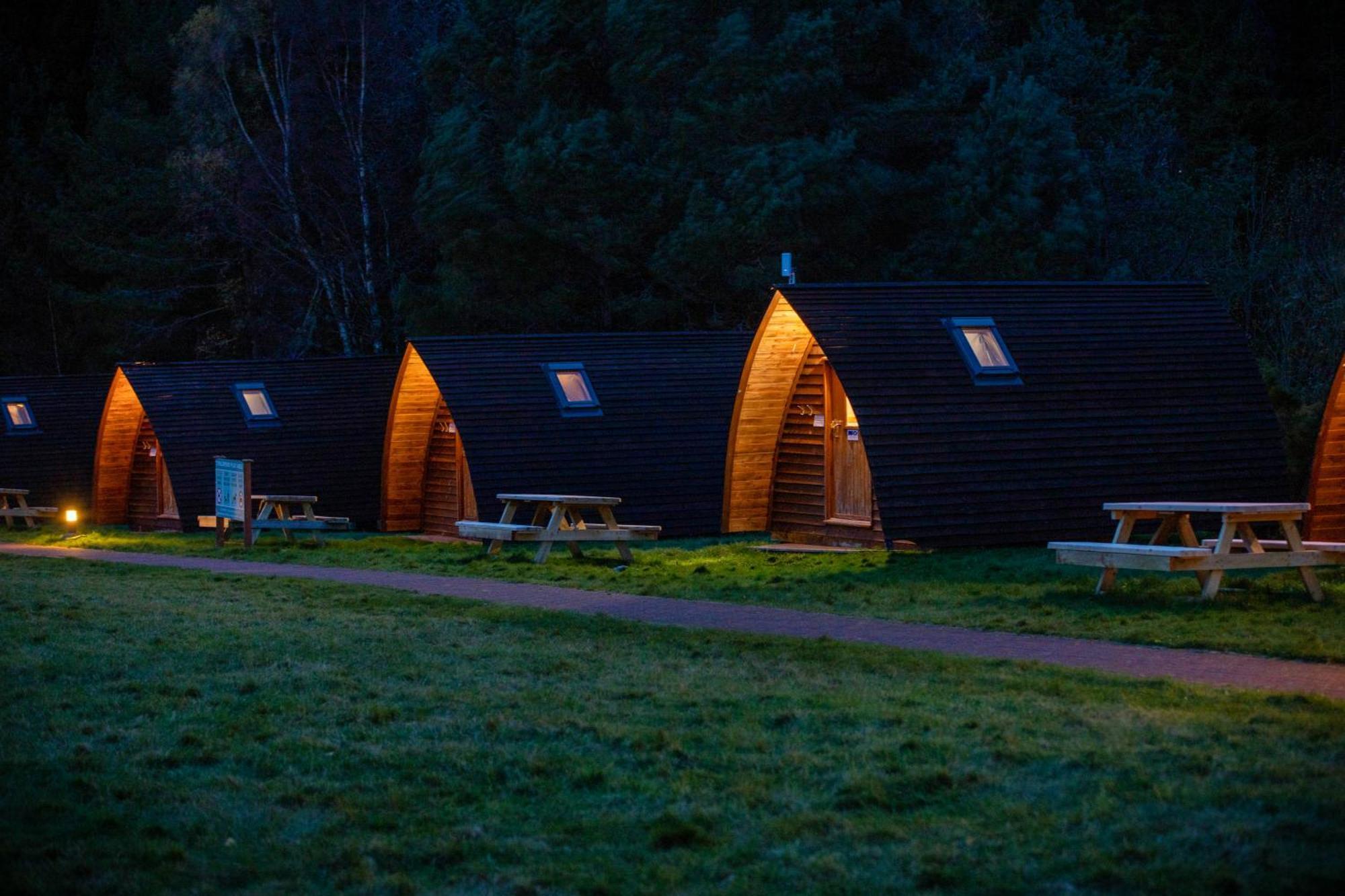 Badaguish Forest Lodges And Camping Pods Aviemore Exterior foto